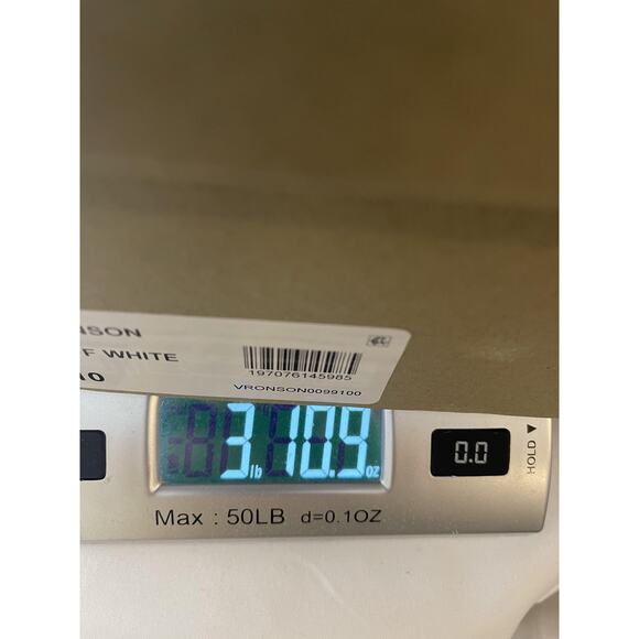 Dolce Vita Ronson Boots Women's Size 10 Off White Leather Combat Lug Sole Zip - Picture 11 of 11